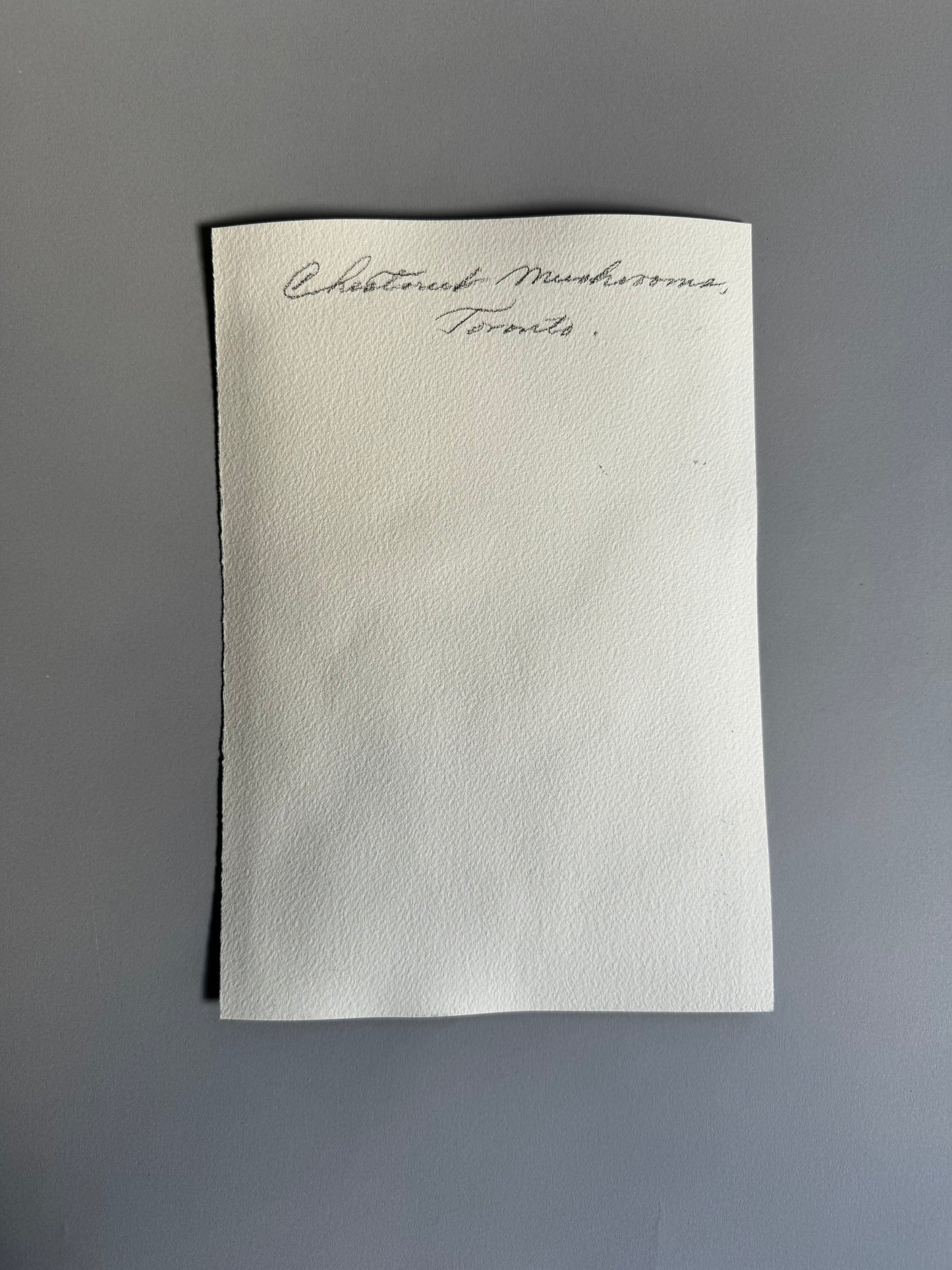 A Study of Chestnut Mushrooms