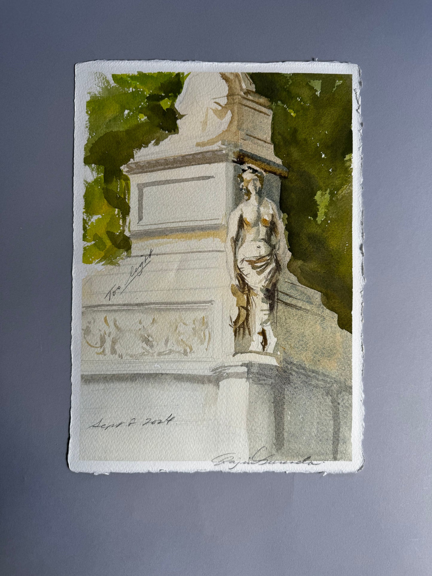 Statue Color Study, Florence