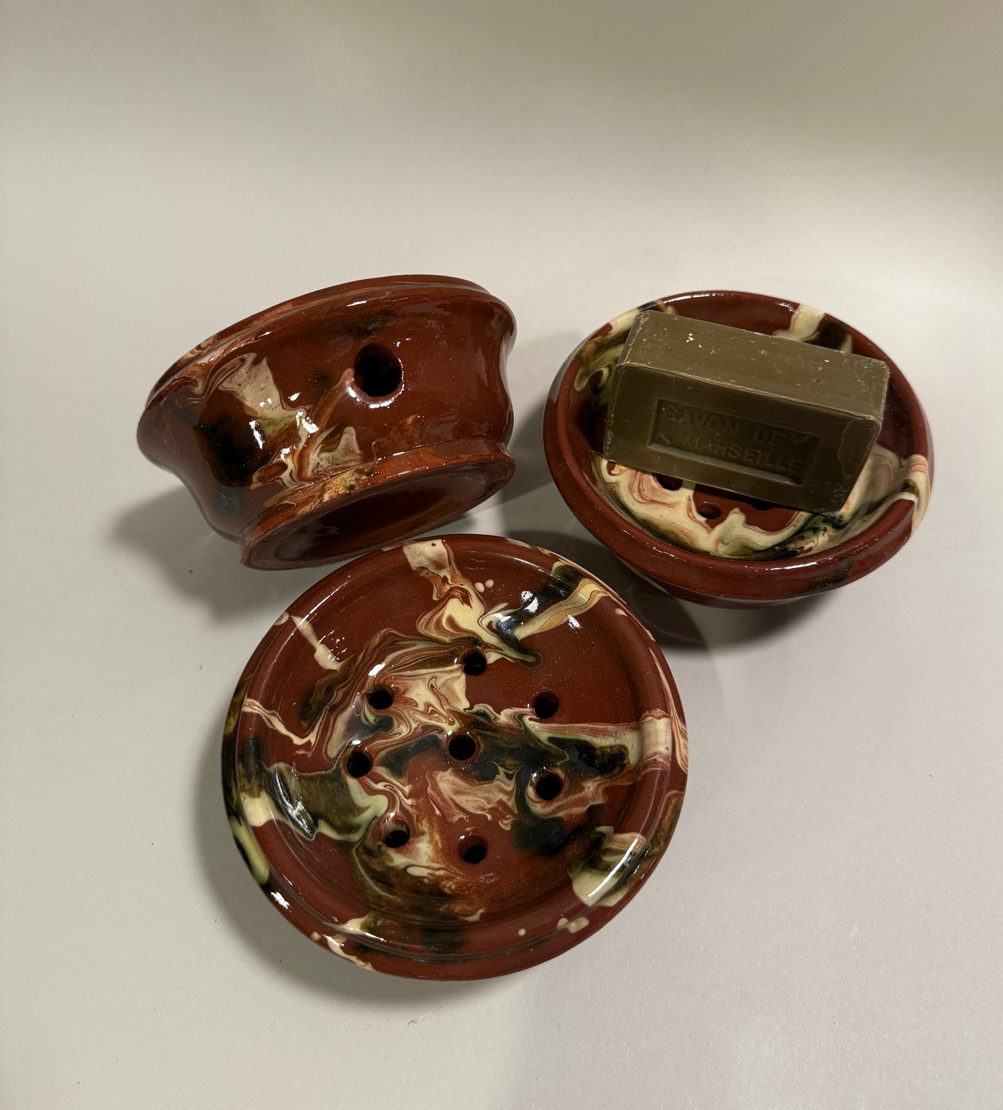 Marbled Soap Dishes