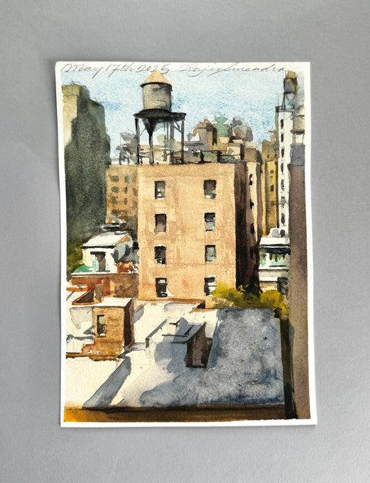 Study of Upper West Side Buildings (small)