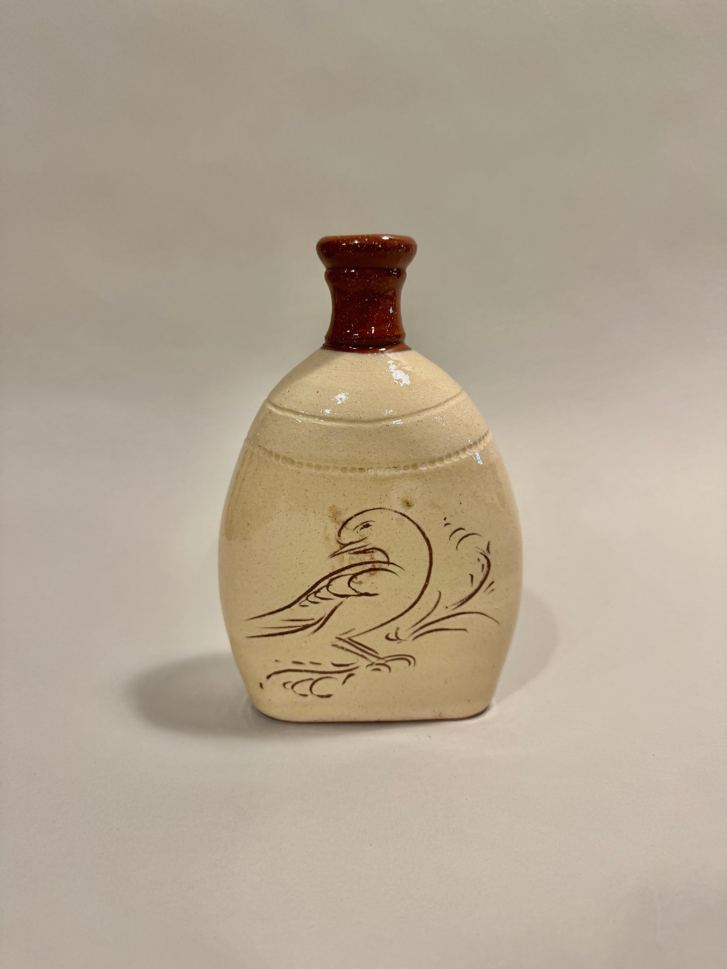 Captain's Flask - Bird and Feather