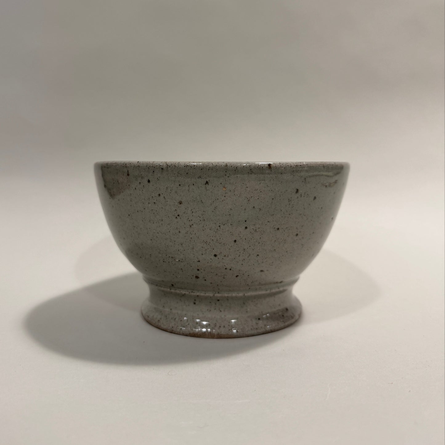 Footed Stoneware Bowl A