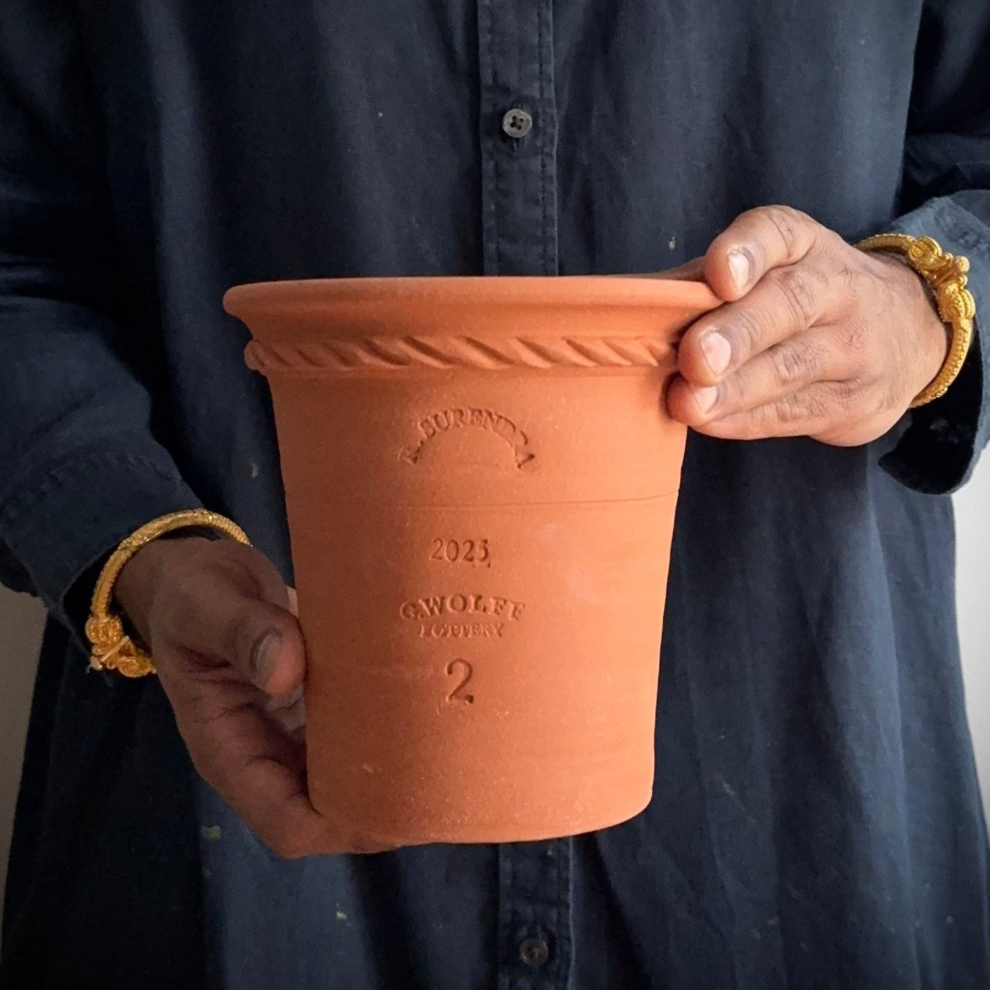 Flower Pot - No. 2 Peale Pots (5.5" tall)