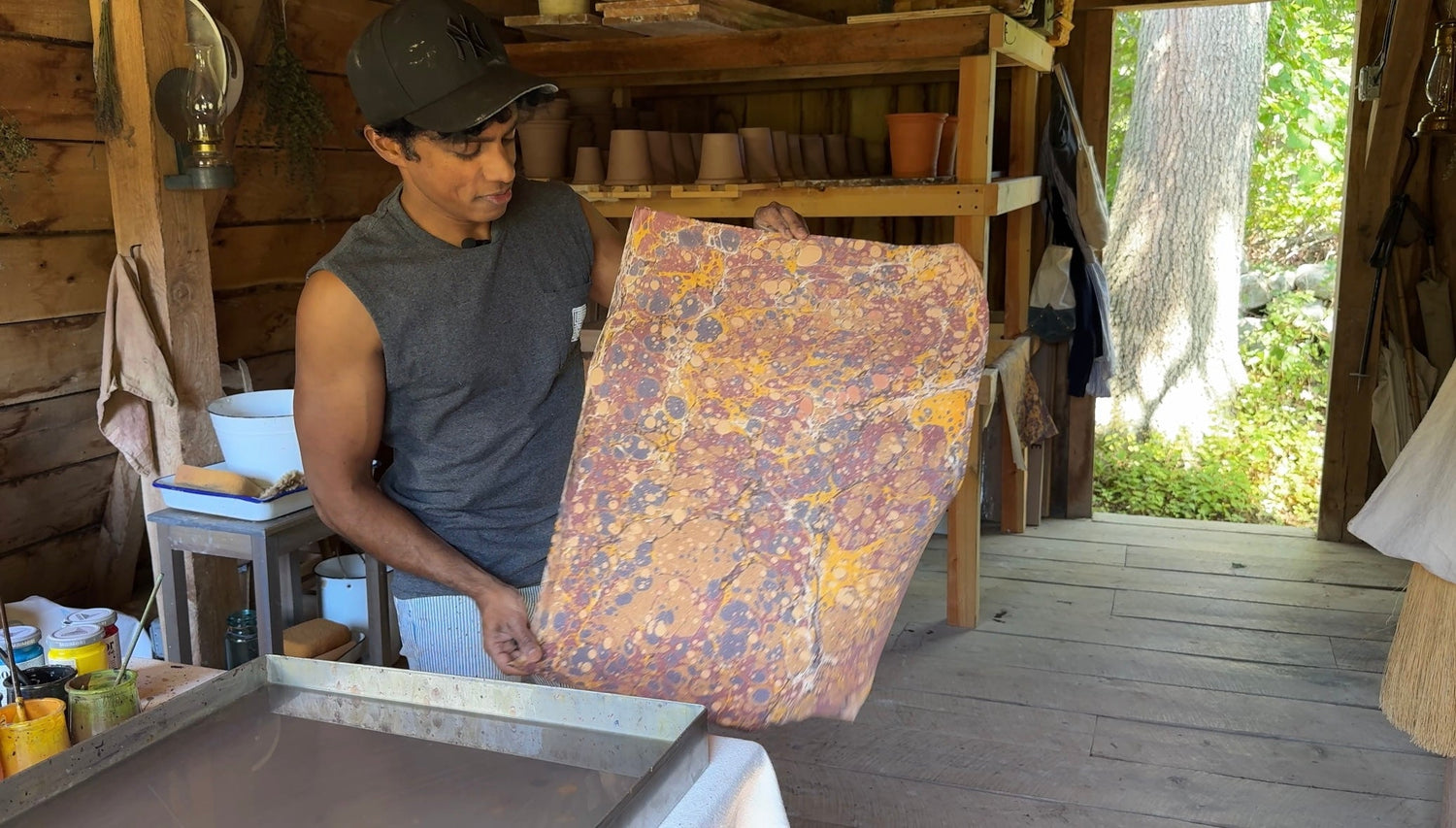 Individual Marbled Prints