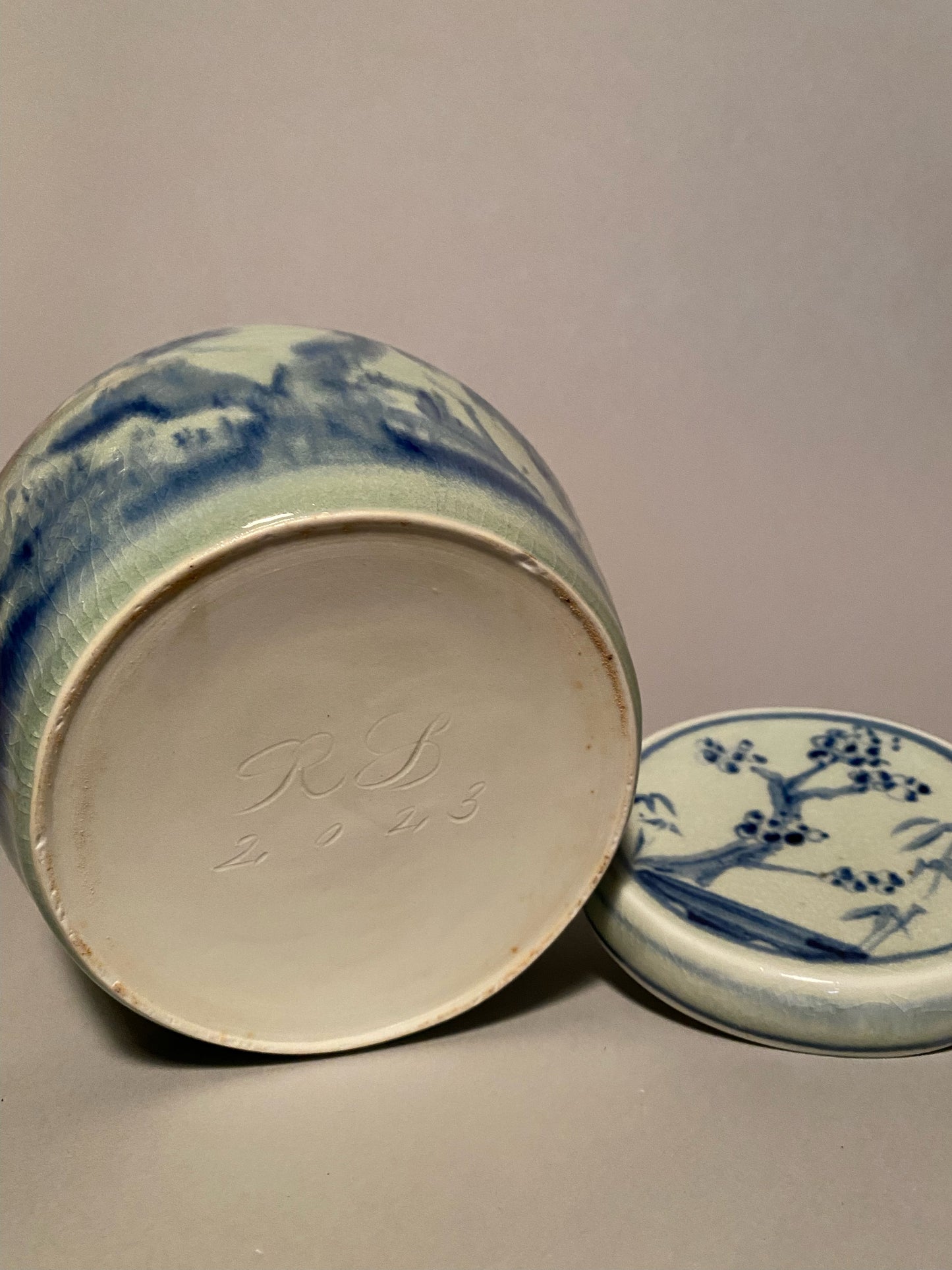 Ginger Jar with Lid