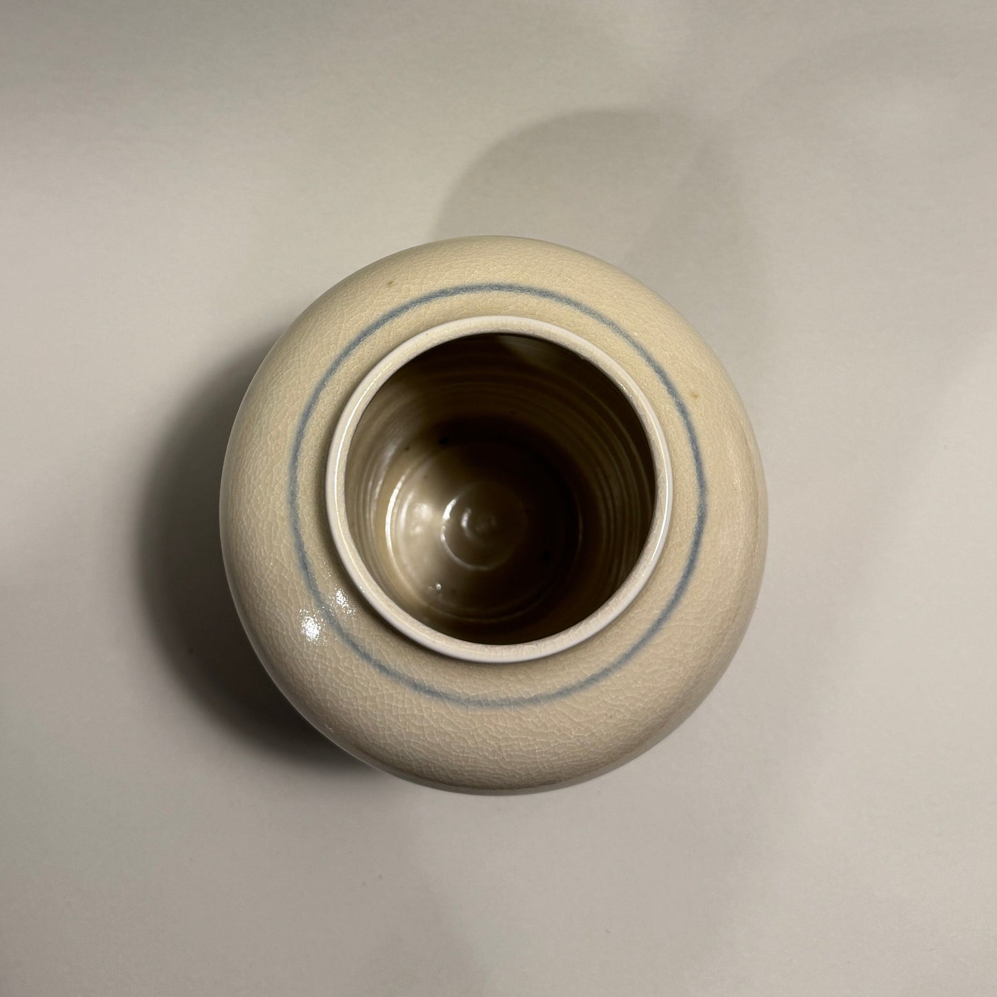 Porcelain Vase, Flow Blue - PORCELAIN B