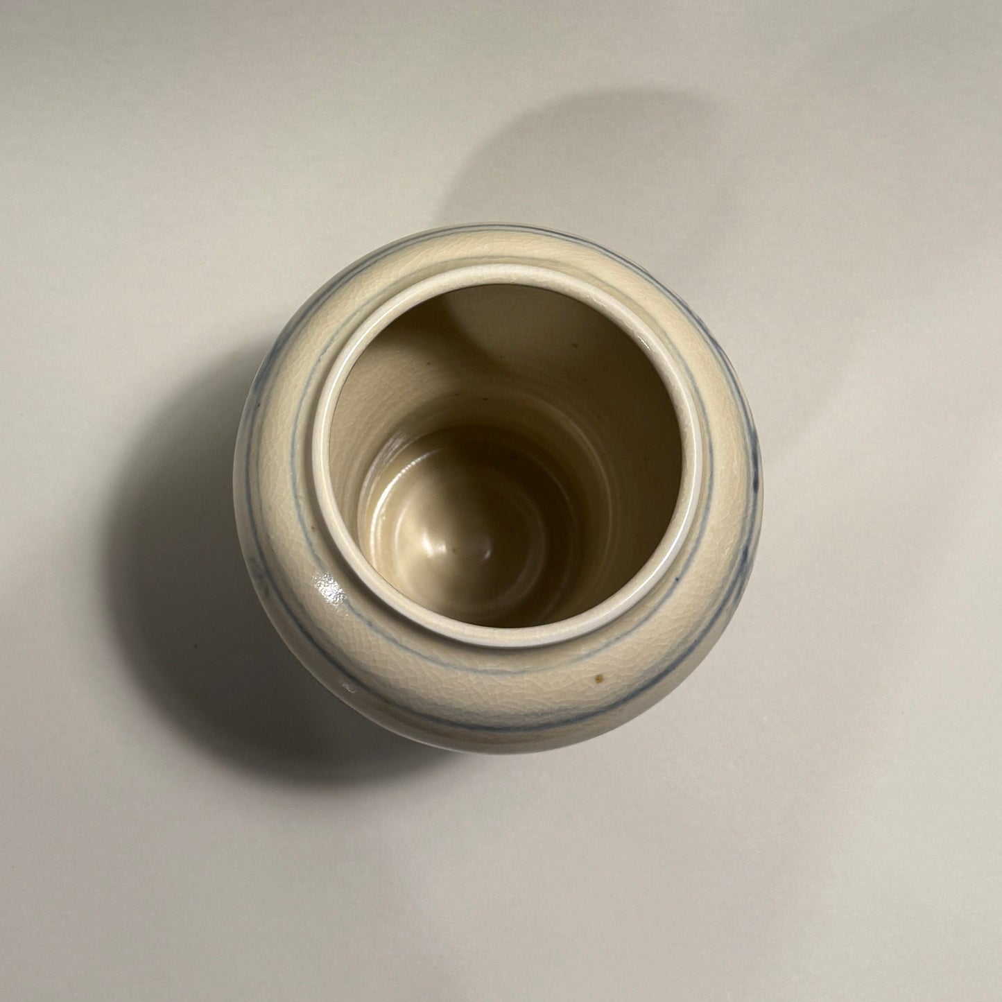 Porcelain Vase, Flow Blue - PORCELAIN C