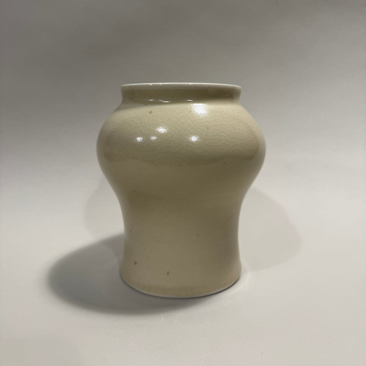 Small Plain Celadon Vase - PORCELAIN F