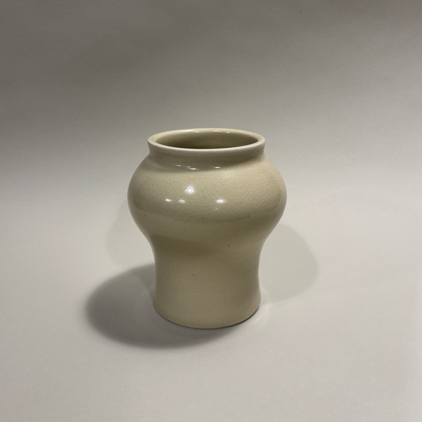 Small Plain Celadon Vase - PORCELAIN F