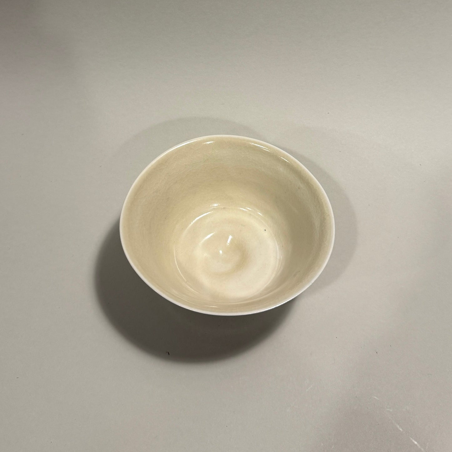 Medium Celadon Bowl, Warped - PORCELAIN L