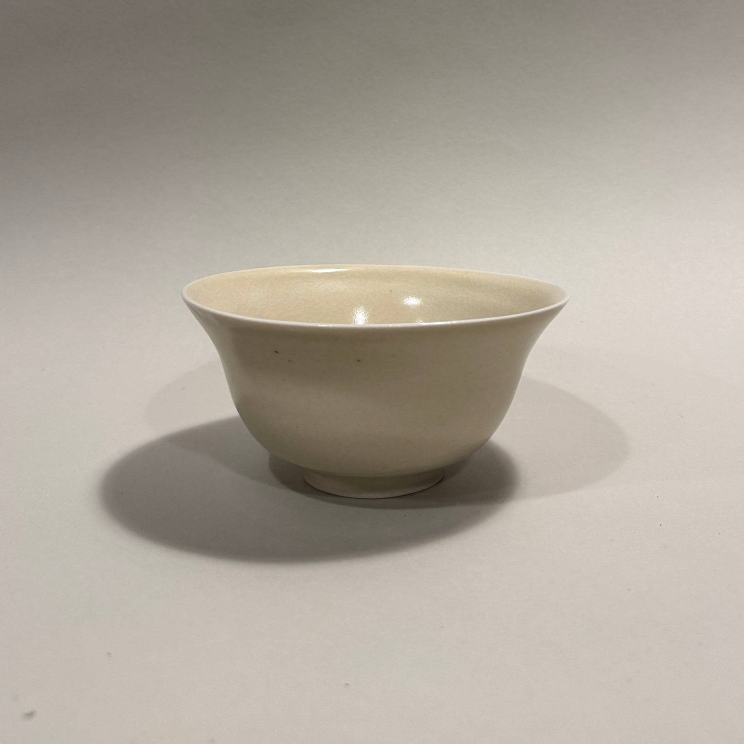 Medium Celadon Bowl, Warped - PORCELAIN L