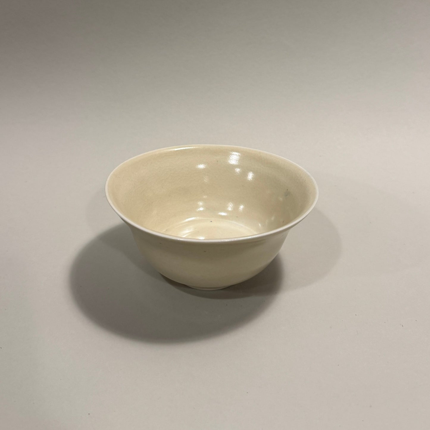 Medium Celadon Bowl, Warped - PORCELAIN L