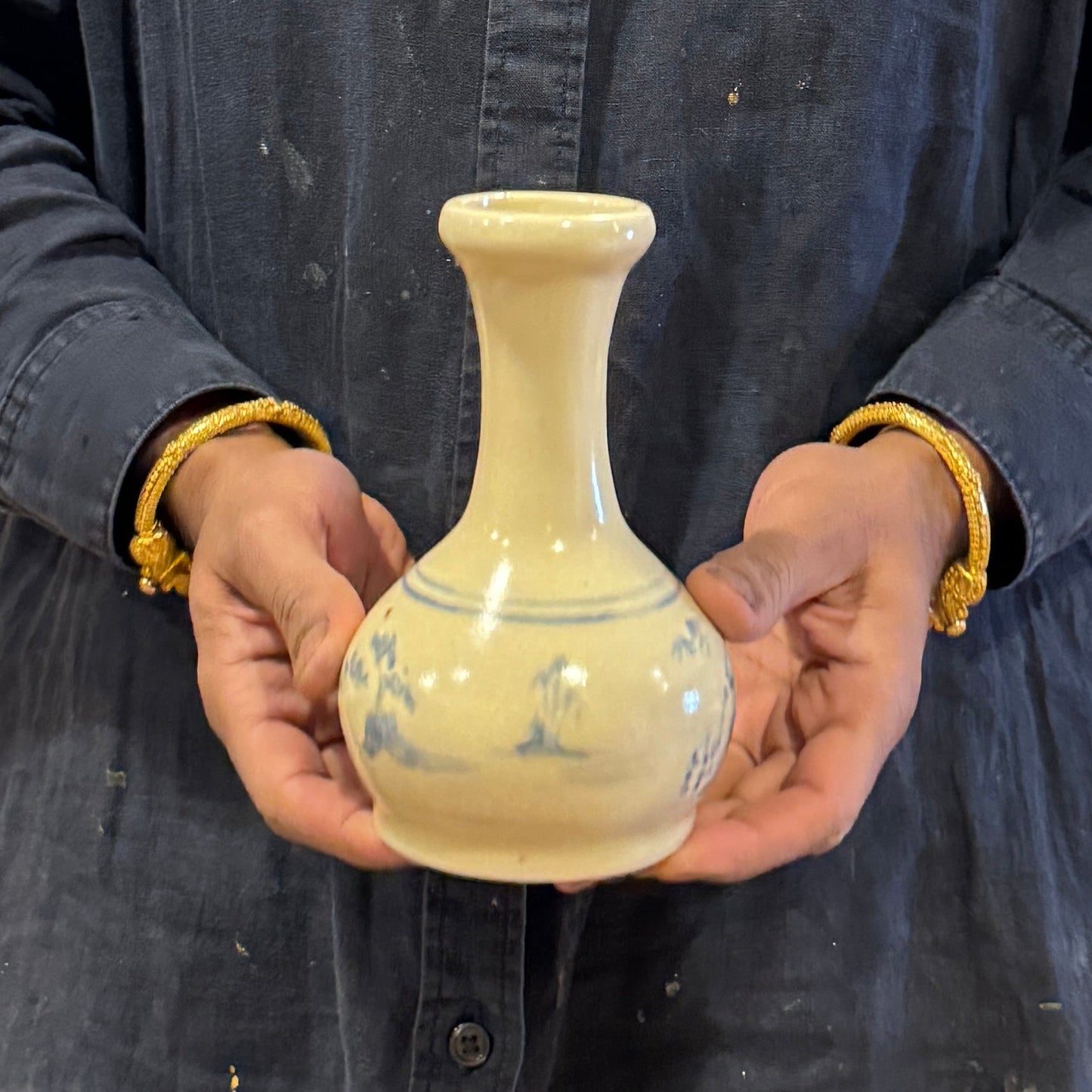 Small Porcelain Bottle - PORCELAIN G