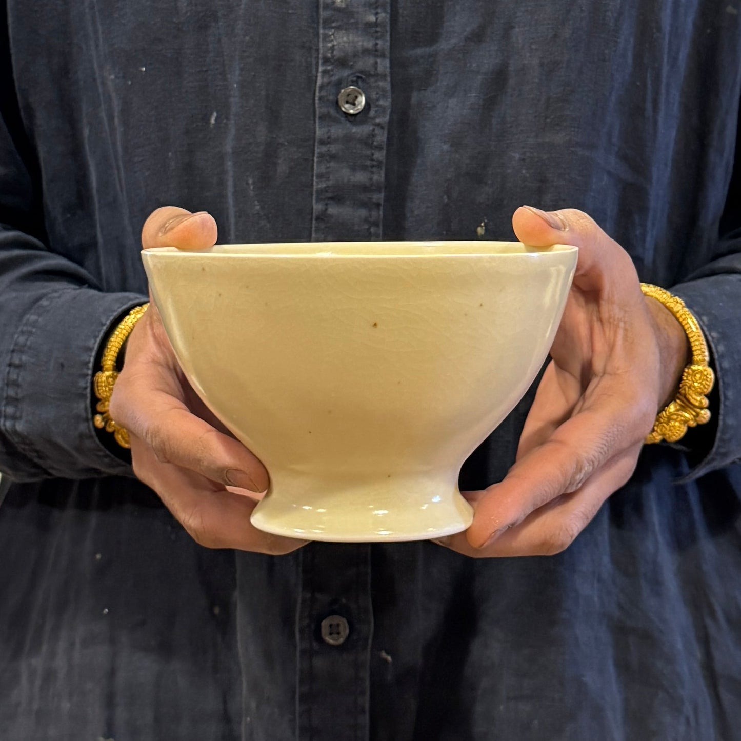 Medium Celadon Bowl - PORCELAIN K