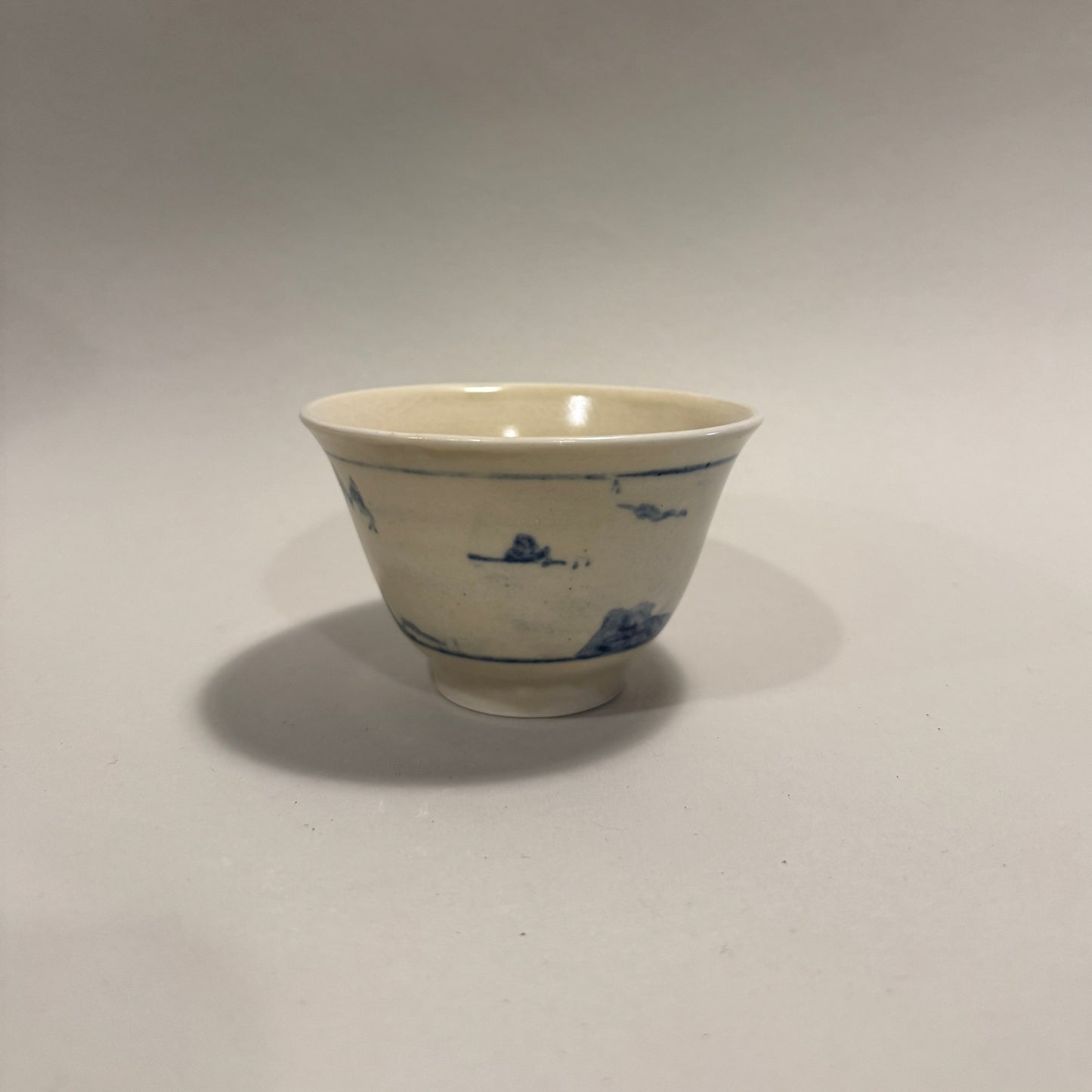 Small painted Bowl - PORCELAIN P