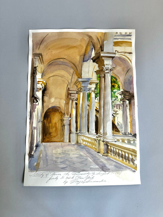 Sargent Master Copy Watercolor Study