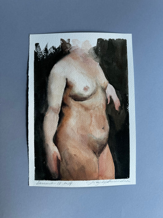 Nude Study, Toronto
