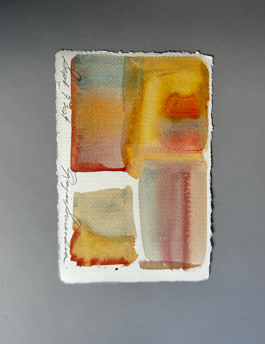 Color Study, Florence