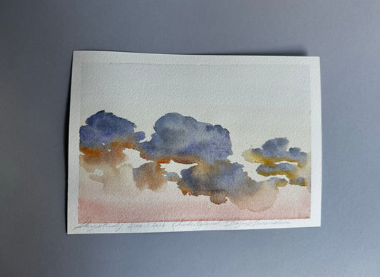 Cloud Study, Rhode Island