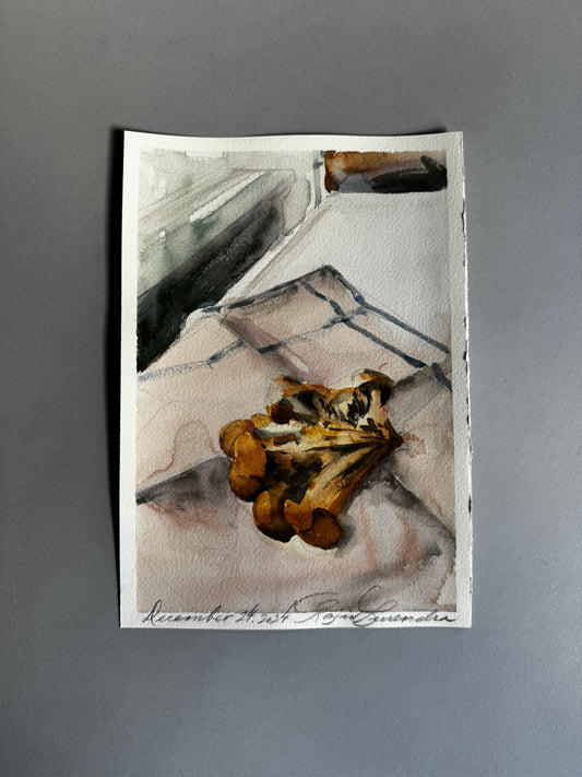 A Study of Chestnut Mushrooms