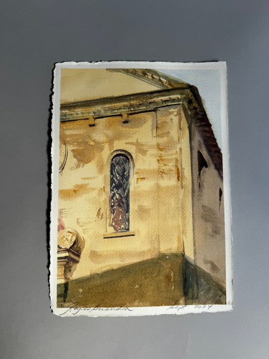 Study of a Church, Florence, Italy