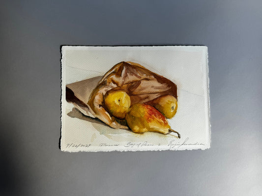 Study of A Bag of Pears, Florence