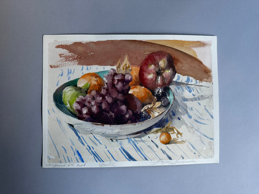 Study of a Fruit Bowl
