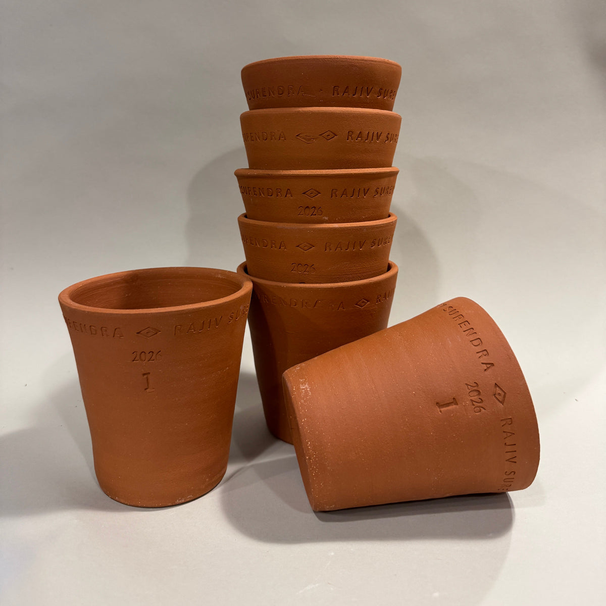 Flower Pot - Rose Pot (4"tall)