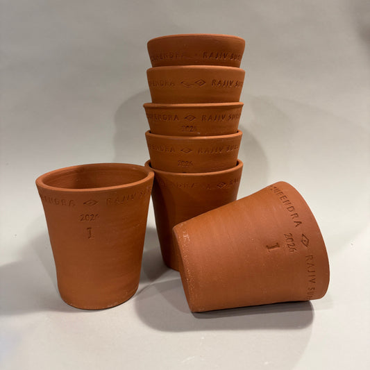 Flower Pot - Rose Pot (4"tall)