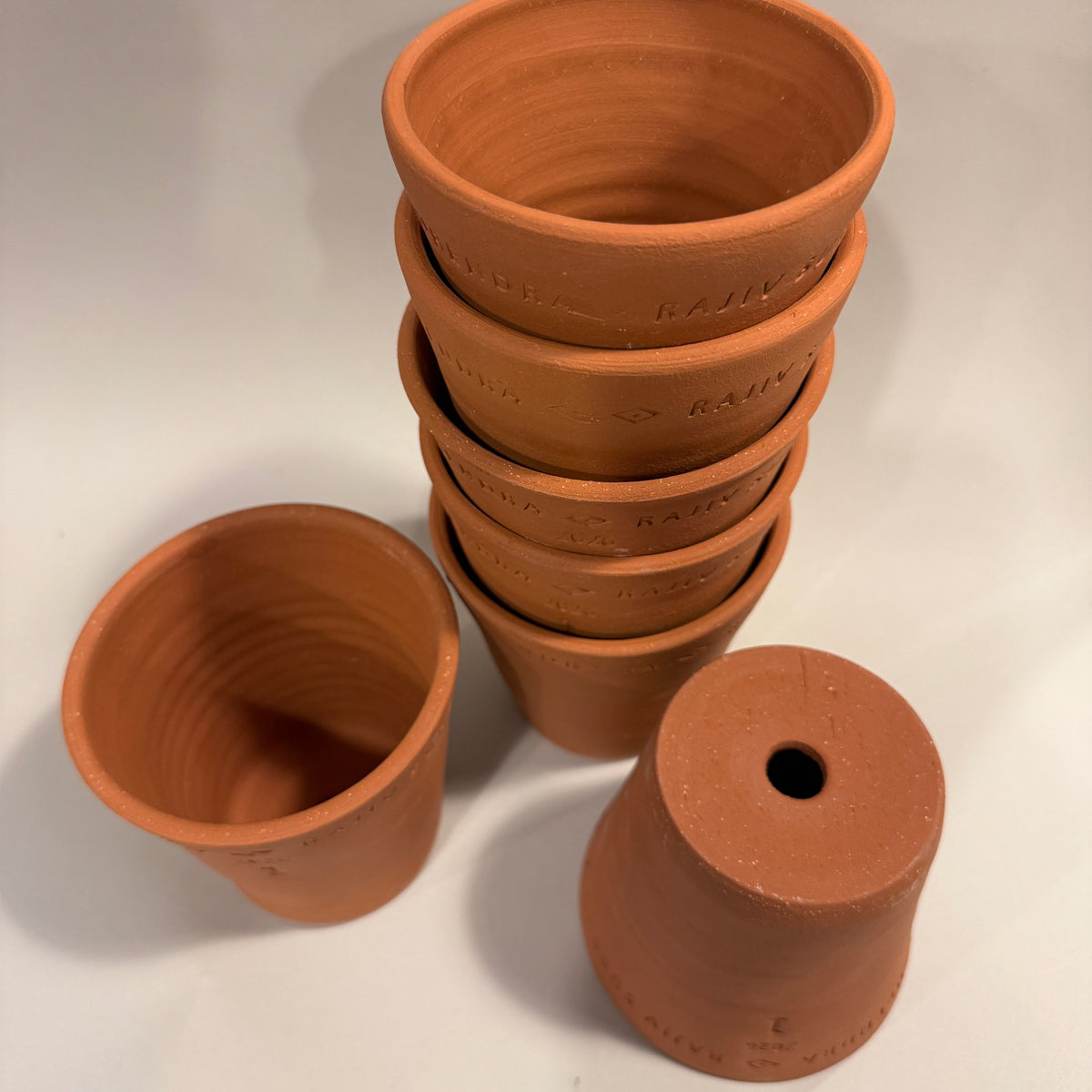 Flower Pot - Rose Pot (4"tall)