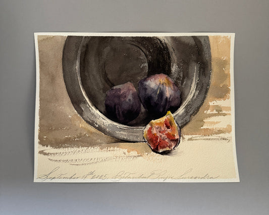 Figs in a Bowl Study
