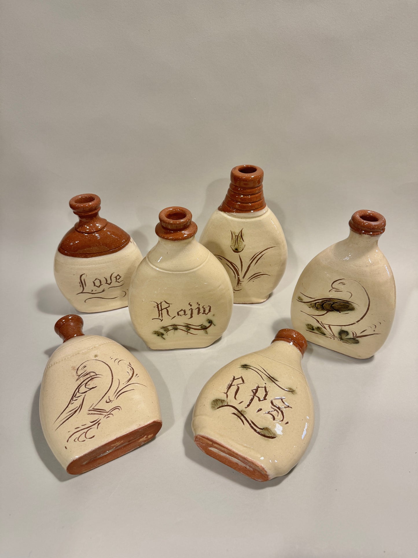 Captain's Flask - Bird and Feather