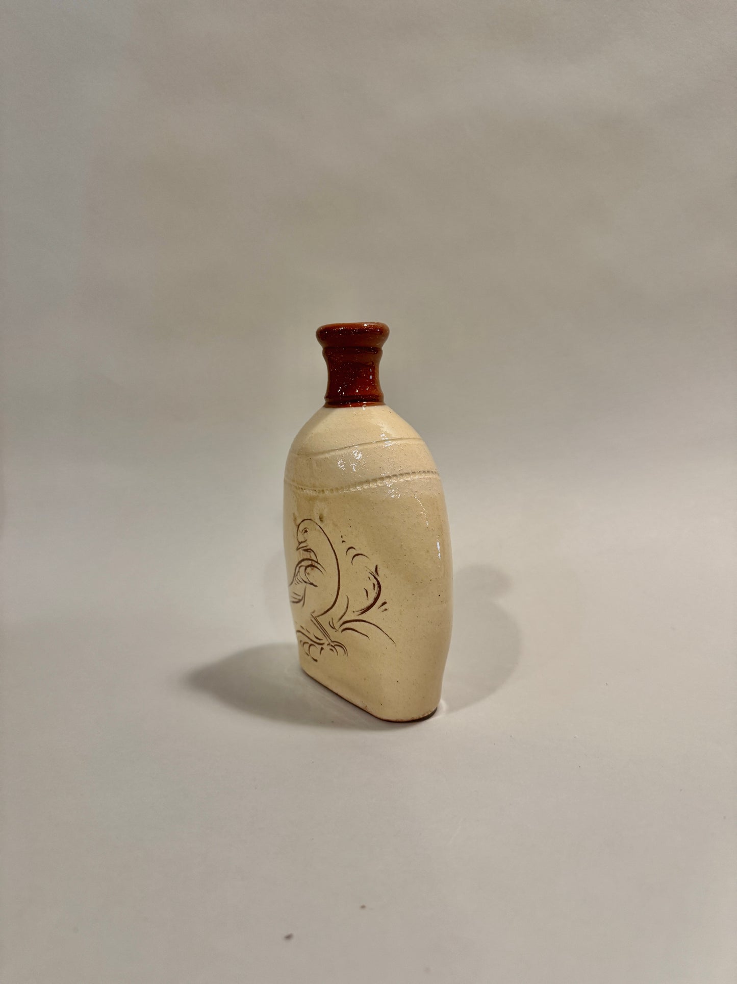 Captain's Flask - Bird and Feather