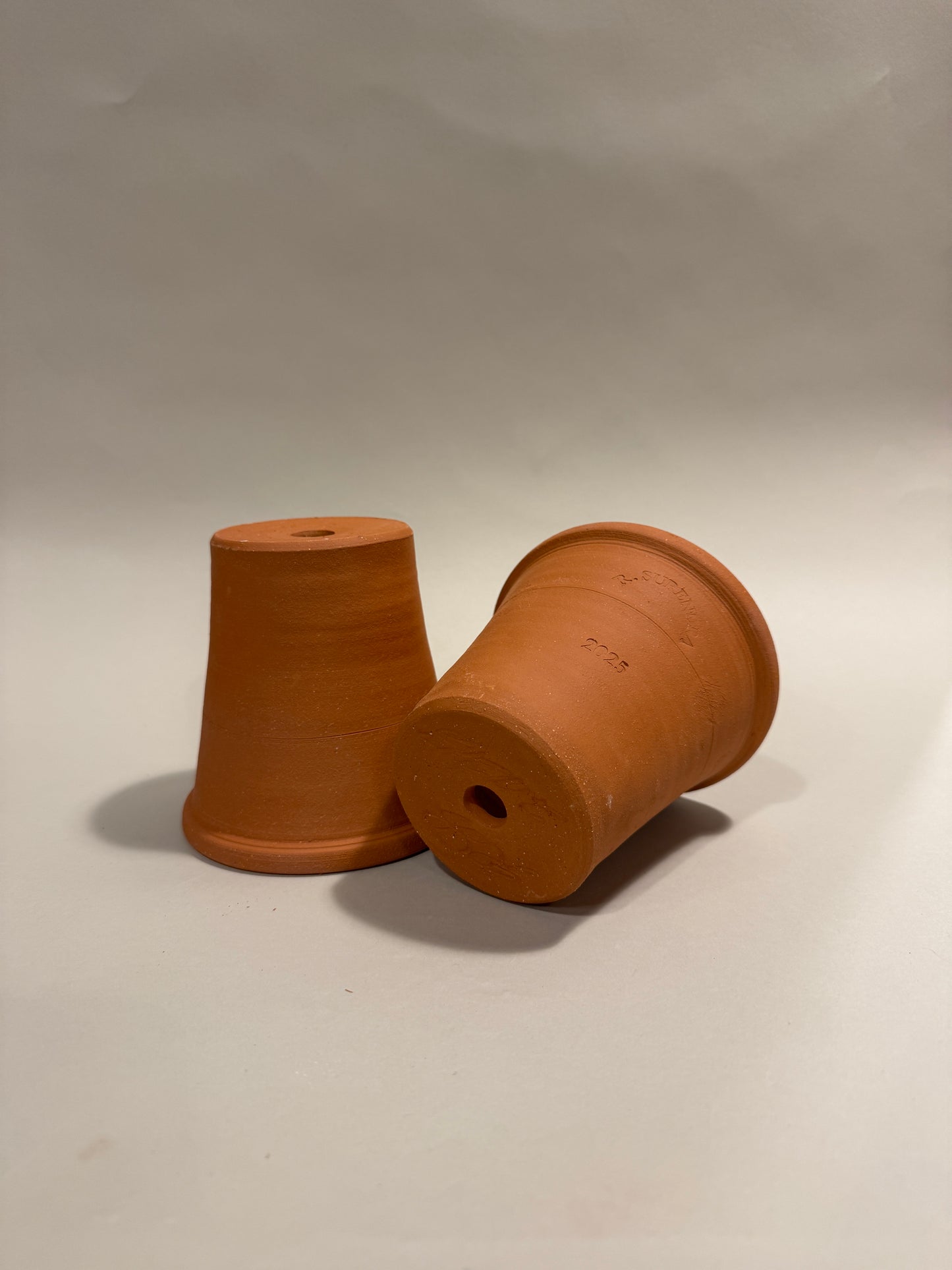 Flower Pot - Rose Pot (4"tall)