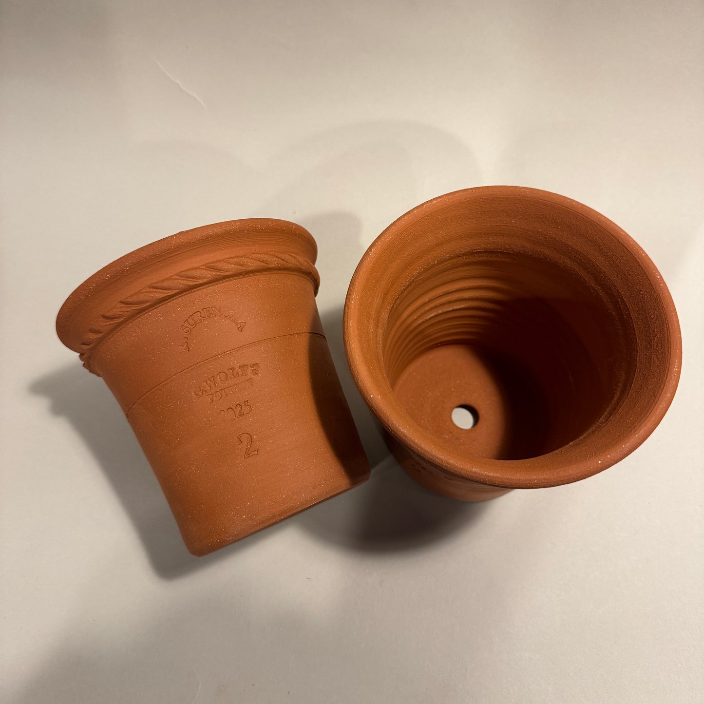 Flower Pot - No. 2 Peale Pots (5.5" tall)